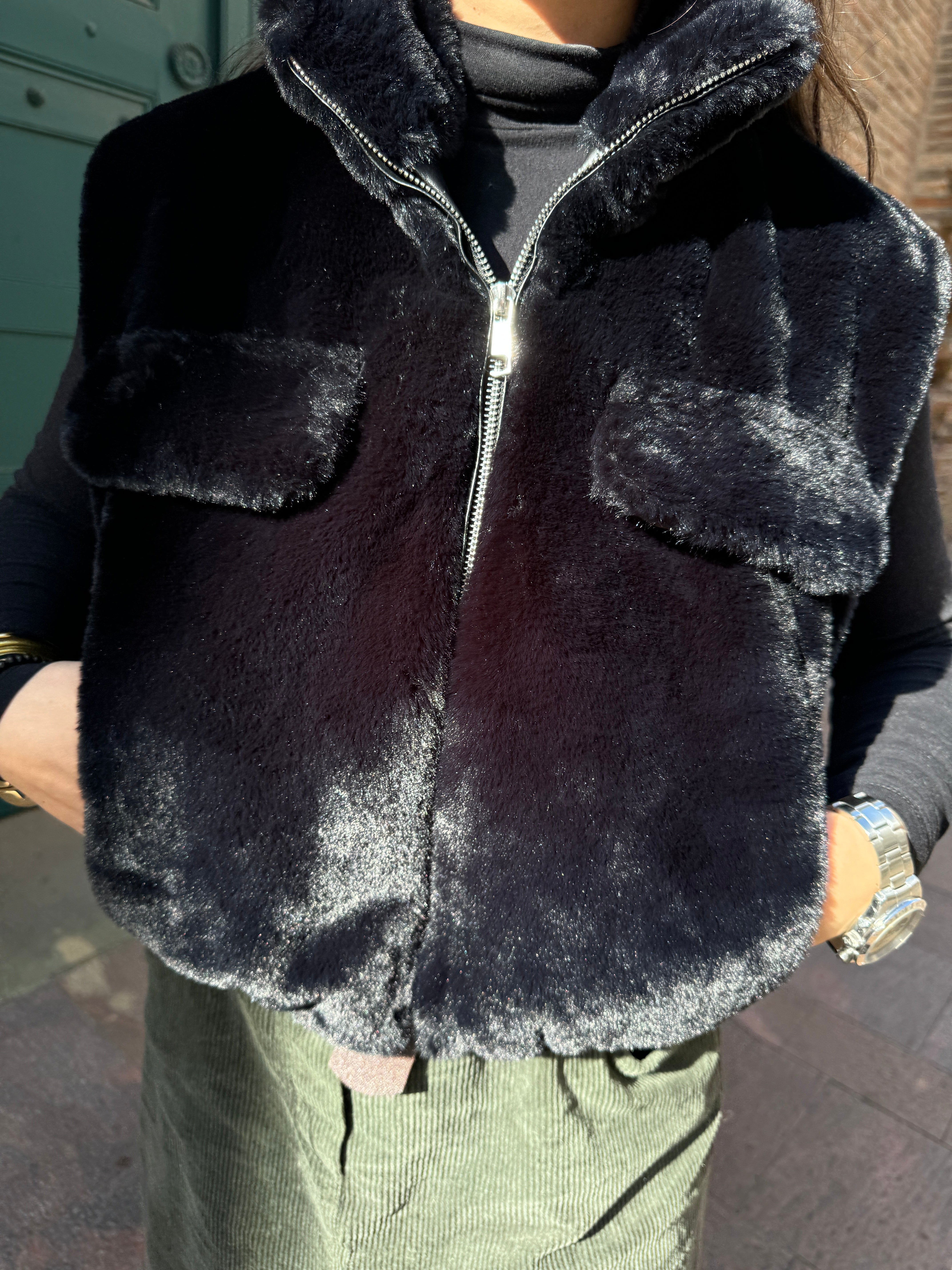 GILET SANS MANCHE NINA