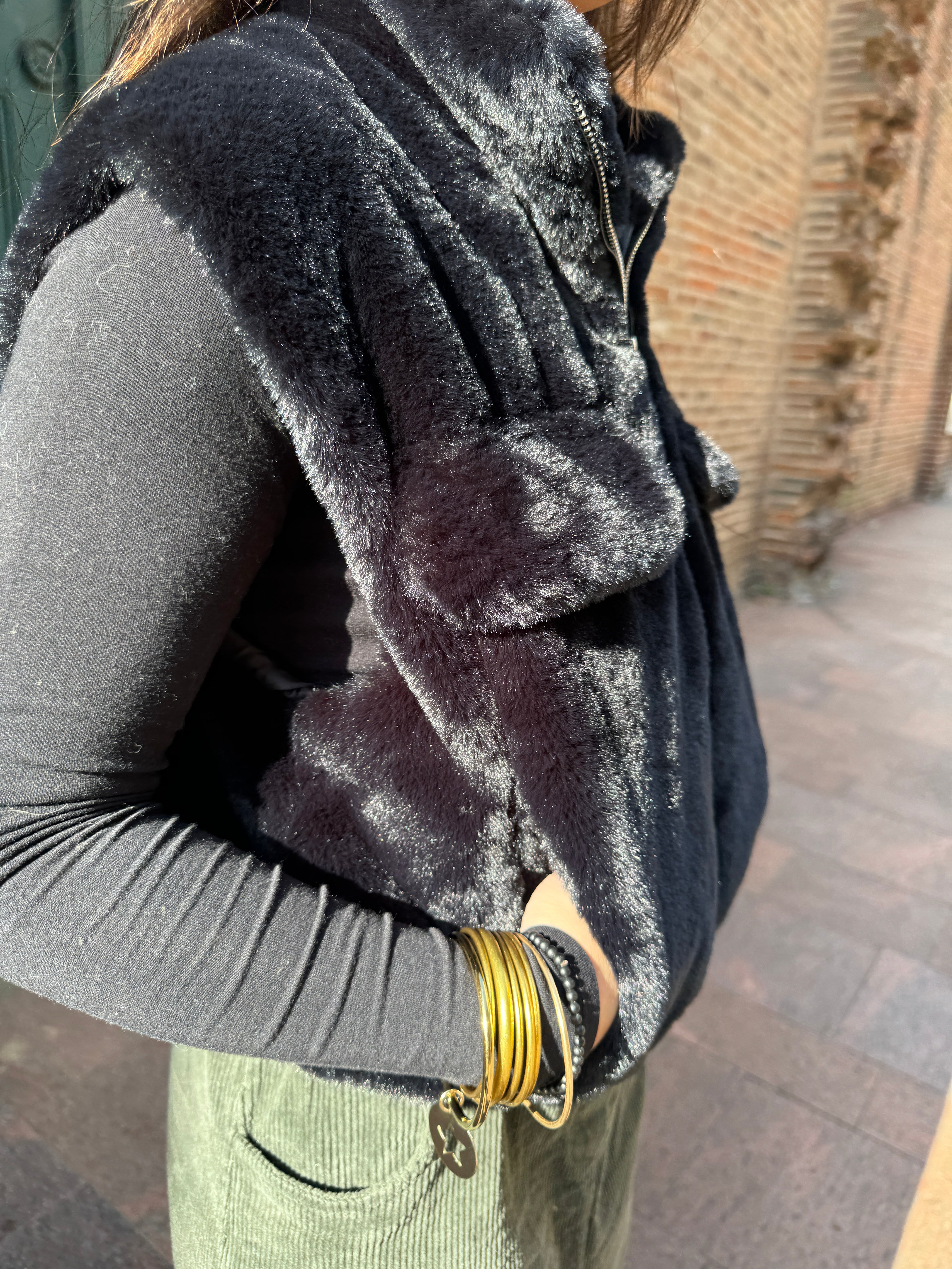 GILET SANS MANCHE NINA