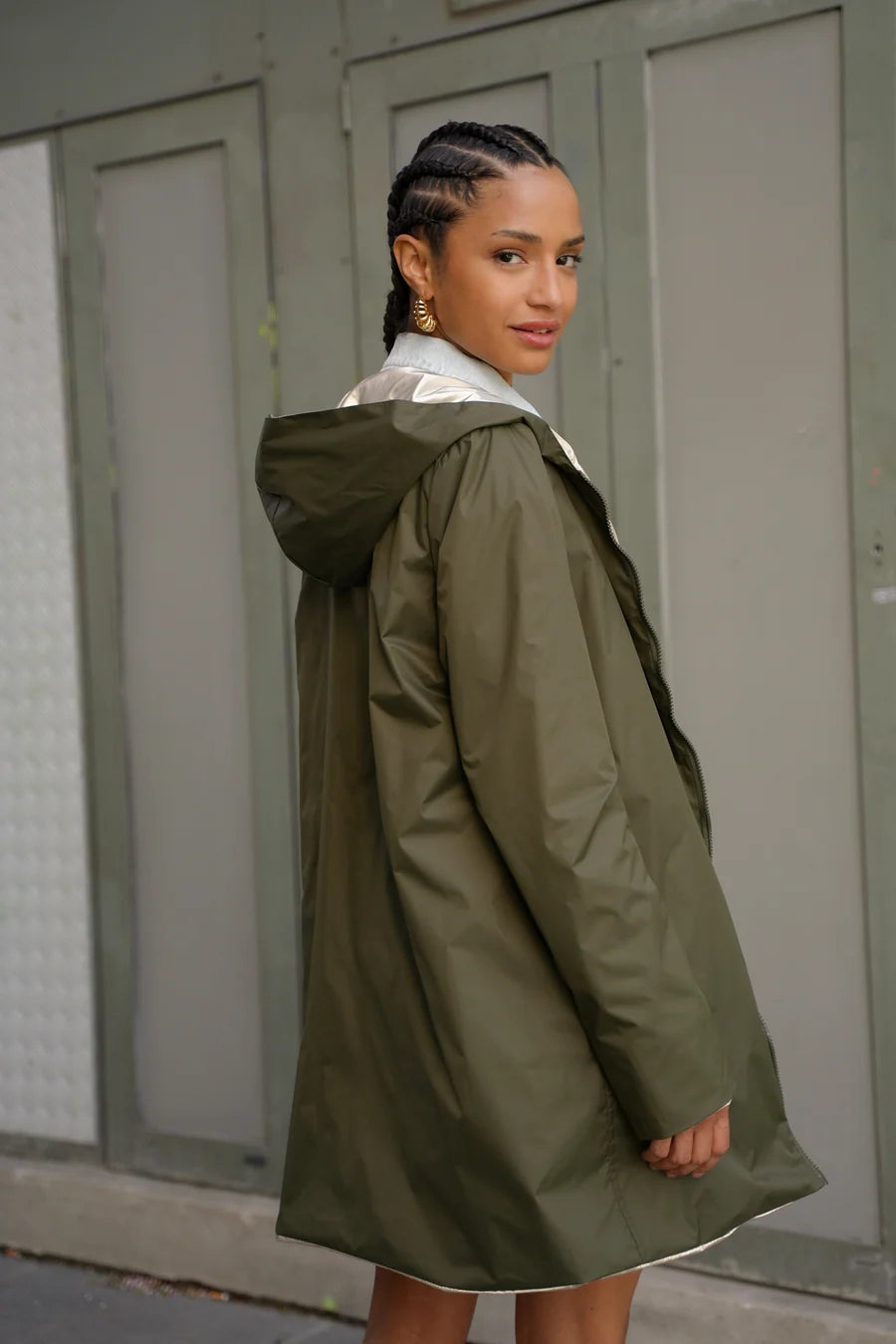 imperméable Sophia reversible