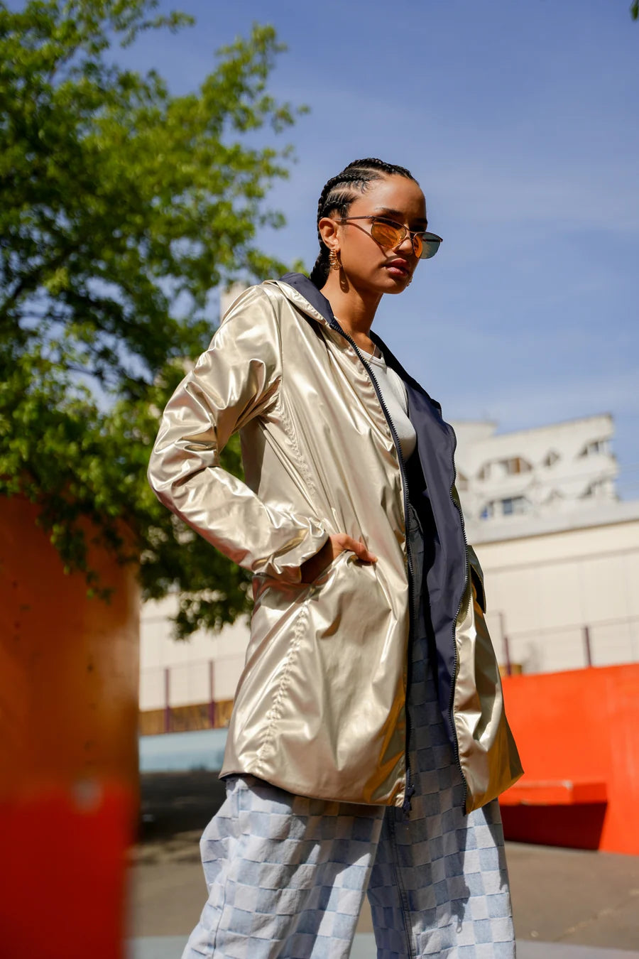 imperméable Sophia reversible